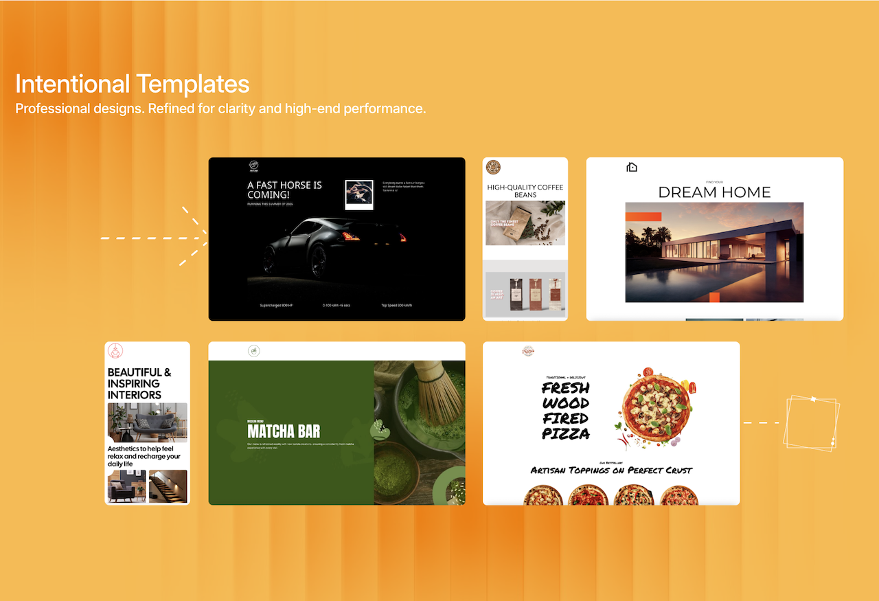 templates for website builder