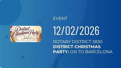 DISTRICT CHRISTMAS PARTY: ON TO BARCELONA